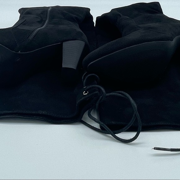 Kaptene Vanda-01 Womens Mid Heel Sueded Pointed Toe Boots - Picture 10 of 10